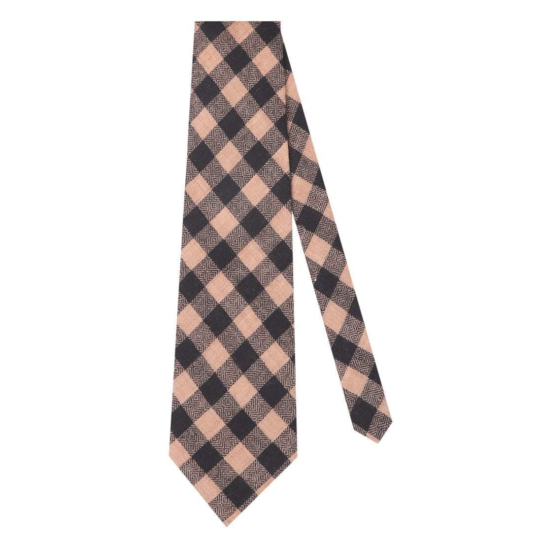 Pashtush Mens Necktie, Soft And Luxurious, Checkered Design, Extra Fine Ties For Men, Free Size - Image 5